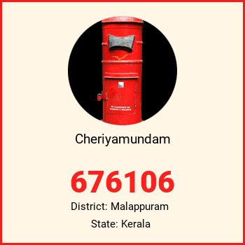 Cheriyamundam pin code, district Malappuram in Kerala