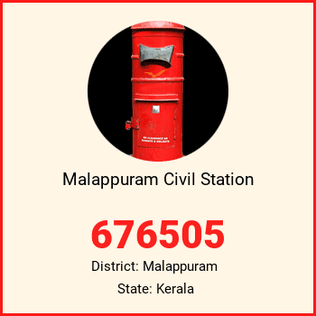 Malappuram Civil Station pin code, district Malappuram in Kerala