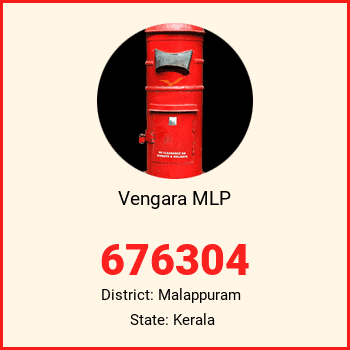 Vengara MLP pin code, district Malappuram in Kerala