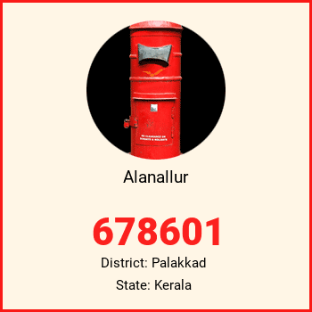 Alanallur pin code, district Palakkad in Kerala