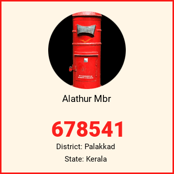 Alathur Mbr pin code, district Palakkad in Kerala