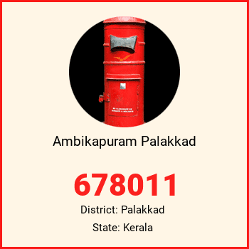 Ambikapuram Palakkad pin code, district Palakkad in Kerala
