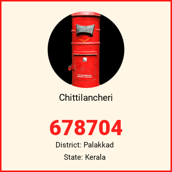 Chittilancheri pin code, district Palakkad in Kerala