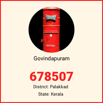 Govindapuram pin code, district Palakkad in Kerala