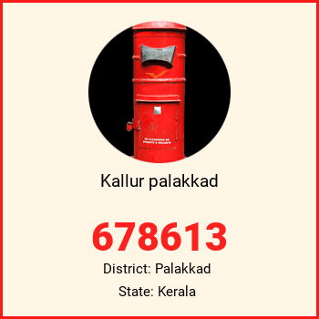 Kallur palakkad pin code, district Palakkad in Kerala