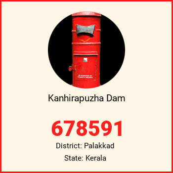 Kanhirapuzha Dam pin code, district Palakkad in Kerala