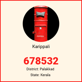 Karippali pin code, district Palakkad in Kerala