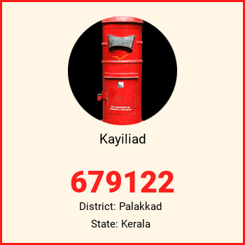 Kayiliad pin code, district Palakkad in Kerala