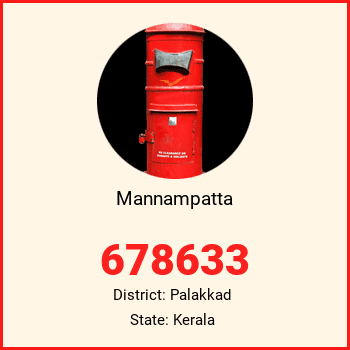 Mannampatta pin code, district Palakkad in Kerala