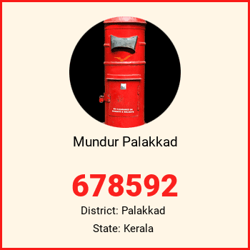 Mundur Palakkad pin code, district Palakkad in Kerala