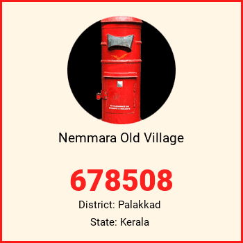 Nemmara Old Village pin code, district Palakkad in Kerala