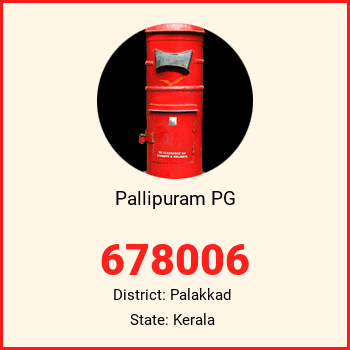 Pallipuram PG pin code, district Palakkad in Kerala