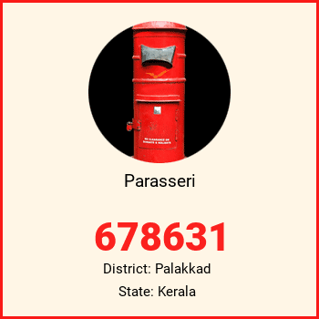 Parasseri pin code, district Palakkad in Kerala