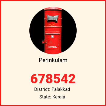 Perinkulam pin code, district Palakkad in Kerala