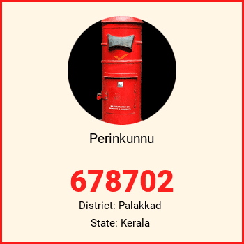 Perinkunnu pin code, district Palakkad in Kerala