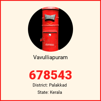 Vavulliapuram pin code, district Palakkad in Kerala