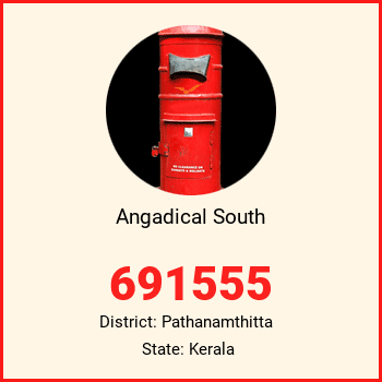 Angadical South pin code, district Pathanamthitta in Kerala