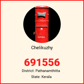 Chelikuzhy pin code, district Pathanamthitta in Kerala