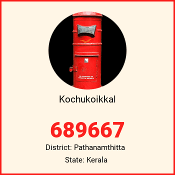 Kochukoikkal pin code, district Pathanamthitta in Kerala