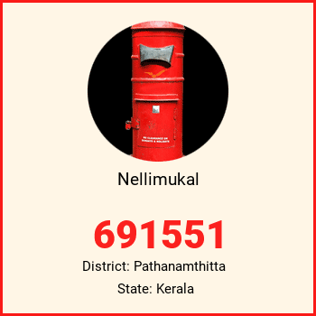 Nellimukal pin code, district Pathanamthitta in Kerala