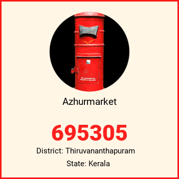 Azhurmarket pin code, district Thiruvananthapuram in Kerala