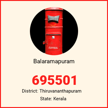 Balaramapuram pin code, district Thiruvananthapuram in Kerala