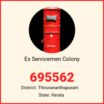 Ex Servicemen Colony pin code, district Thiruvananthapuram in Kerala