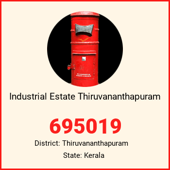 Industrial Estate Thiruvananthapuram pin code, district Thiruvananthapuram in Kerala