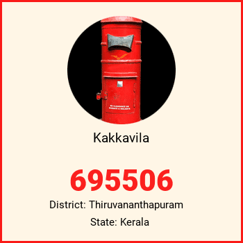 Kakkavila pin code, district Thiruvananthapuram in Kerala