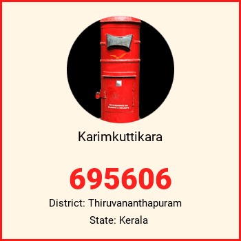 Karimkuttikara pin code, district Thiruvananthapuram in Kerala