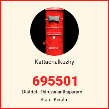 Kattachalkuzhy pin code, district Thiruvananthapuram in Kerala