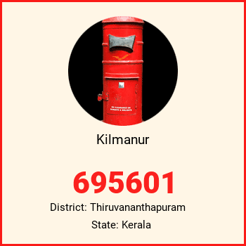 Kilmanur pin code, district Thiruvananthapuram in Kerala
