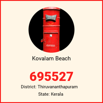 Kovalam Beach pin code, district Thiruvananthapuram in Kerala