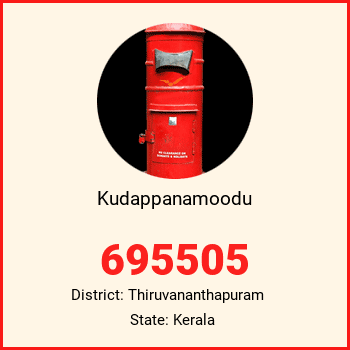 Kudappanamoodu pin code, district Thiruvananthapuram in Kerala