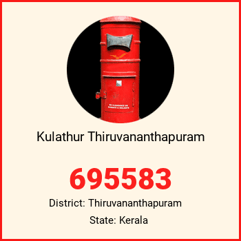 Kulathur Thiruvananthapuram pin code, district Thiruvananthapuram in Kerala