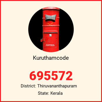 Kuruthamcode pin code, district Thiruvananthapuram in Kerala