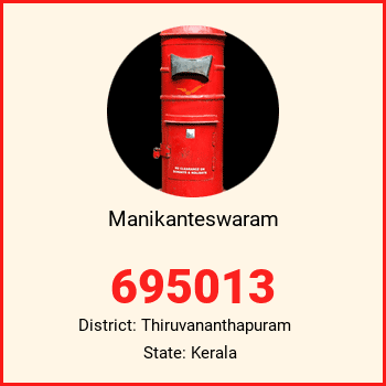 Manikanteswaram pin code, district Thiruvananthapuram in Kerala