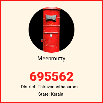 Meenmutty pin code, district Thiruvananthapuram in Kerala