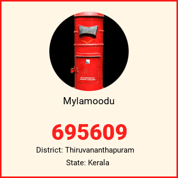 Mylamoodu pin code, district Thiruvananthapuram in Kerala
