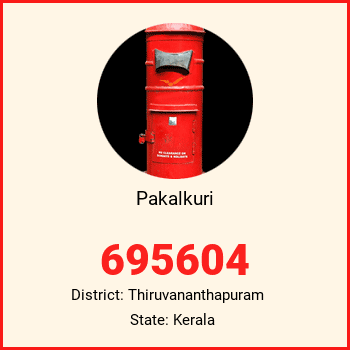 Pakalkuri pin code, district Thiruvananthapuram in Kerala