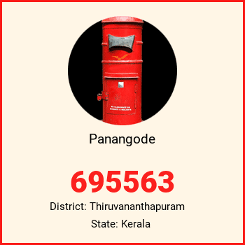 Panangode pin code, district Thiruvananthapuram in Kerala