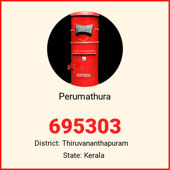 Perumathura pin code, district Thiruvananthapuram in Kerala