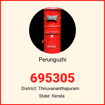 Perunguzhi pin code, district Thiruvananthapuram in Kerala