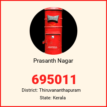Prasanth Nagar pin code, district Thiruvananthapuram in Kerala