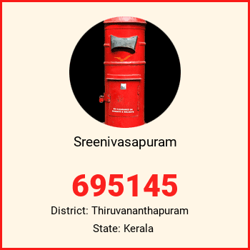 Sreenivasapuram pin code, district Thiruvananthapuram in Kerala