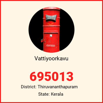 Vattiyoorkavu pin code, district Thiruvananthapuram in Kerala