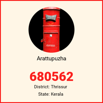 Arattupuzha pin code, district Thrissur in Kerala