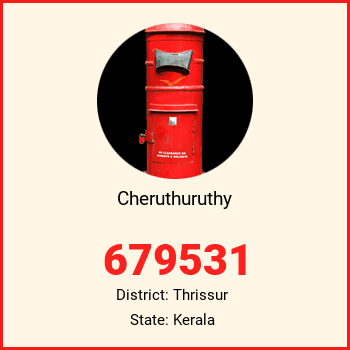 Cheruthuruthy pin code, district Thrissur in Kerala