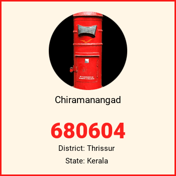 Chiramanangad pin code, district Thrissur in Kerala