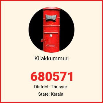 Kilakkummuri pin code, district Thrissur in Kerala